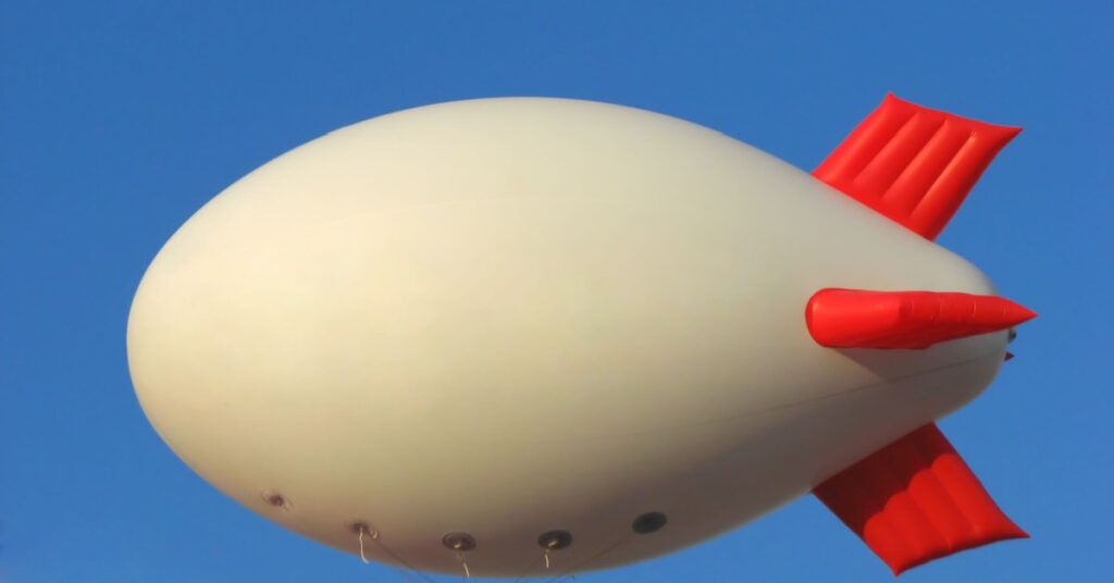 exemple de ballon gonflable publicitaire